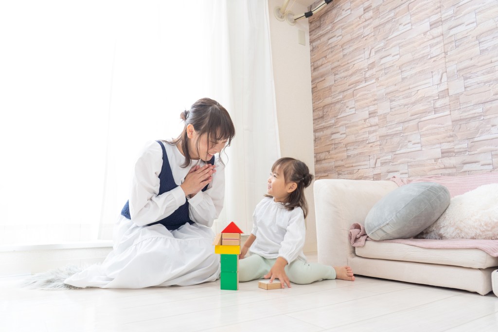 親子で室内あそび